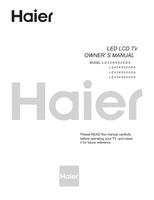 Haier LE32K6500DA (40 pages) TV Operating Manual