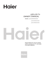 Haier LE32K6600GA (24 pages) TV Operating Manual
