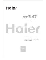 Haier LE32M600 (16 pages) TV Operating Manual
