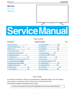 Haier LE48B7500 (58 pages) TV Service Manual