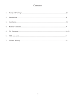 Haier LE48M600 (17 pages) TV Operating Manual