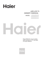 Haier LE50K6500UA (22 pages) TV Operating Manual