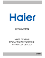 Haier LEF65V200S (78 pages) TV Operating Manual