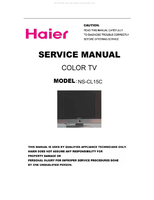 Haier NS-CL15C (37 pages) TV Service Manual