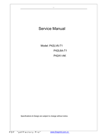 Haier P42LV6-T1 P42L6A-T1 P42A1-AK (56 pages) TV Service Manual