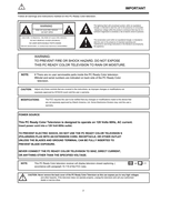 Hitachi 36SDX01S 36SDX01SR (81 pages) TV Operating Manual