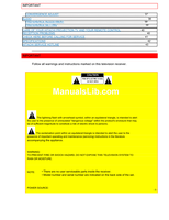 Hitachi 50EX14BV 55EX15K (44 pages) TV Operating Manual