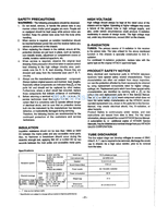 Hitachi C2178FS (34 pages) TV Service Manual