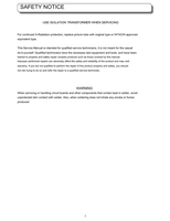 Hitachi C43-FL7000 P7966156A (179 pages) TV Service Manual