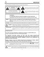 Hitachi DLP 55DMX01W (92 pages) TV Operating Manual