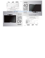 Hitachi 01-800-700-4321 ES-J111202-C L40C205 (30 pages) TV Operating Manual