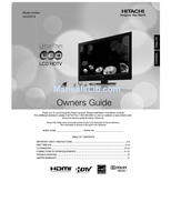 Hitachi LE22S314 (56 pages) TV Operating Manual