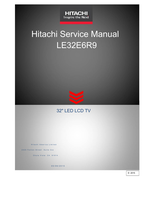 Hitachi LE32E6R9 (20 pages) TV Service Manual