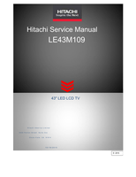 Hitachi LE43M109 (27 pages) TV Service Manual