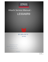 Hitachi LE50A6R9 (20 pages) TV Service Manual
