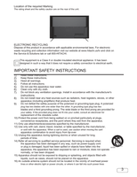 Hitachi 43C61 OG43C6101222019 (40 pages) TV Operating Manual