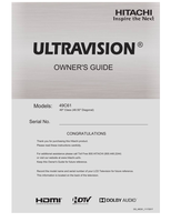 Hitachi 49C61 OG49C6111172017 (40 pages) TV Operating Manual