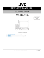 JVC YA392 AV-14AG16 (63 pages) TV Service Manual