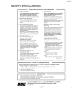 JVC RM-C309G AV-20F703 52001 (48 pages) TV Service Manual