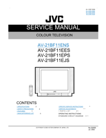 JVC AV-21BF11ENS AV-21BF11EES AV-21BF11EPS AV-21BF11EJS 52055 (20 pages) TV Service Manual