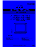 JVC AV-21BT8ENS AV-21BT8ENB AV-21BT8EPS AV-21BT8EPB AV-21BT8EES (46 pages) TV Service Manual