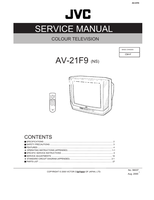 JVC AV-21F9 56037 (26 pages) TV Service Manual