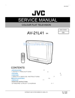 JVC AV-21L41 51859 (39 pages) TV Service Manual