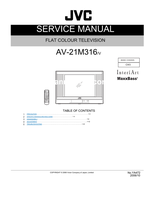 JVC YA472 AV-21M316 (76 pages) TV Service Manual