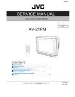 JVC AV-21PM 56055 (28 pages) TV Service Manual