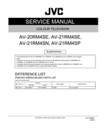 JVC YA080B AV-20RM4SE AV-21RM4SE AV-21RM4SN AV-21RM4SP 21RM4SE (50 pages) TV Service Manuals JVC YA080B AV-20RM4SE AV-21RM4SE AV-21RM4SN AV-21RM4SP 21RM4SE (50 pages) TV Service Manuals
