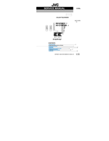 JVC RM-C1019 RM-C1019-1H AV-21W33 AV-21W33B RM-C1018 RM-C1018-1H (33 pages) TV Service Manual