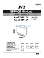 JVC AV-25VM1EN (194 pages) TV Service Manual