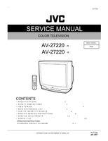 JVC AV-27220 51784 (52 pages) TV Service Manual