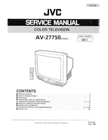 JVC 51127 (64 pages) TV Service Manual