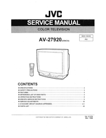JVC 51370 (48 pages) TV Service Manual