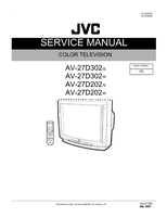 JVC AV-27D302 AV-27D202 51788 (15 pages) TV Service Manual