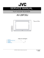 JVC YA225 AV-28F3SJ (23 pages) TV Service Manual