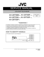 JVC YA261B AV-28T5BK AV-28T5SK AV-28T5SP AV-28T5BR AV-28T5SR (68 pages) TV Service Manual