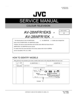 JVC AV-28WFR1EKS 28WFR1EKS LC20091-030A-U AV-28WFR1EK (65 pages) TV Service Manual