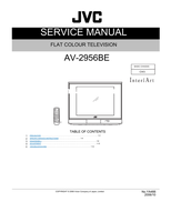JVC YA466 AV-2956BE RM-C1286 (76 pages) TV Service Manual
