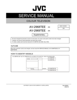 JVC 52062C 2969TEE AV-2968TEE AV-2969TEE AV-2968TEE-SK (91 pages) TV Service Manual