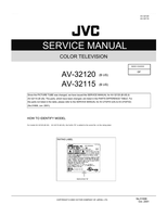 JVC AV-32120 AV-32115 51696 (60 pages) TV Service Manual
