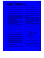 JVC AV-32230 RM-C306 RM-C305 AV-32260 51802 (35 pages) TV Service Manual