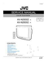 JVC AV-N29302 51834 (29 pages) TV Service Manual