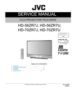 JVC YA385 HD-56ZR7J HD-56ZR7U HD-70ZR7J HD-70ZR7U (42 pages) TV Service Manual