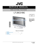 JVC YA169 LT-26C31BC (152 pages) TV Service Manual