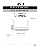 JVC YA381 LT-20A55SJ LT-20A55SU (76 pages) TV Service Manual