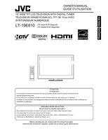 JVC LT-19E610 (56 pages) TV Operating Manual