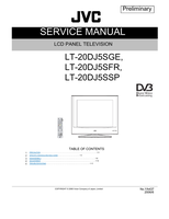 JVC YA437 LT-20DJ5SGE LT-20DJ5SFR LT-20DJ5SSP (51 pages) TV Service Manual