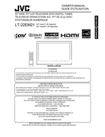 JVC LT-22EM21 (52 pages) TV Operating Manual